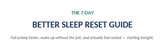 7-Day Better Sleep Guide
